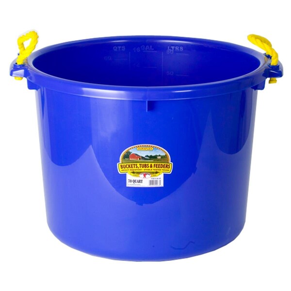 Miller Mfg Miller Manufacturing 1.75 Bushel Blue Muck Bucket P-SB70-BLUE P-SB70-BLUE - main